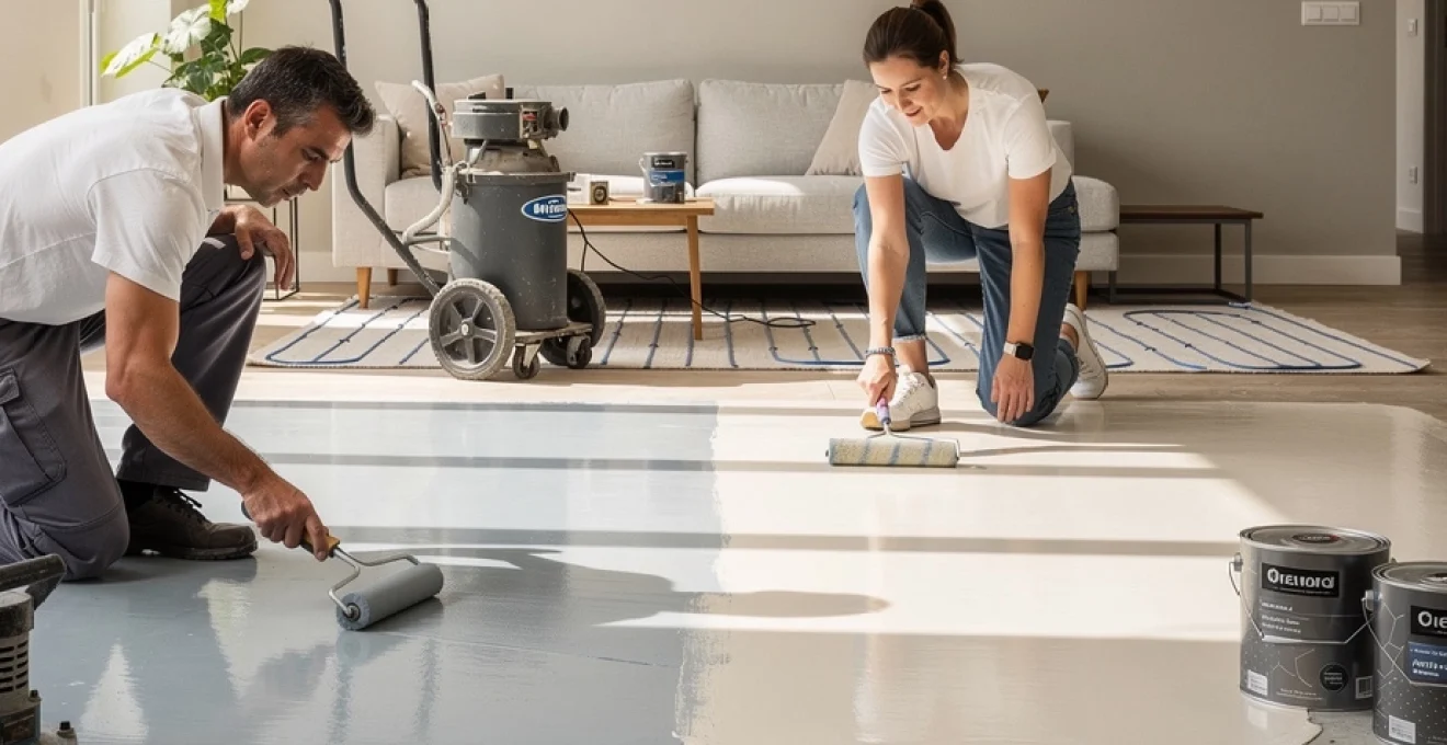 meilleure peinture sol