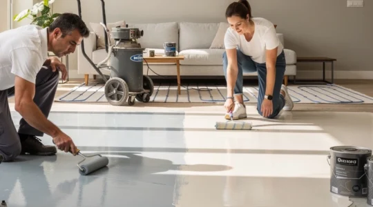 meilleure peinture sol